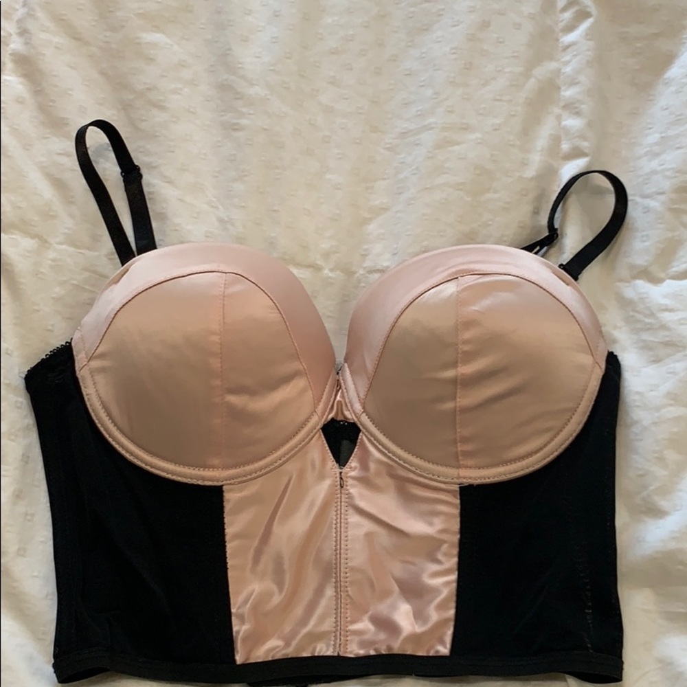 Bebe corset crop top never worn